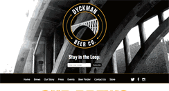 Desktop Screenshot of dyckmanbeerco.com